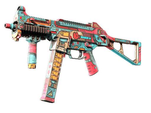 UMP-45 | K.O. Factory (Battle-Scarred)
