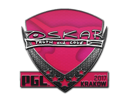 Sticker | oskar | Krakow 2017