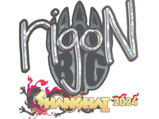 Sticker | rigoN (Glitter) | Shanghai 2024