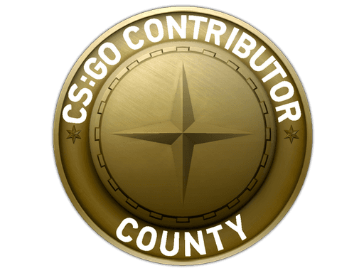 County Map Coin