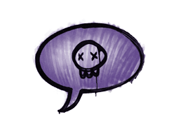 Sealed Graffiti | Death Sentence (Monster Purple)