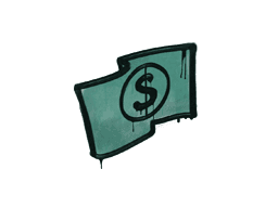 Sealed Graffiti | Keep the Change (Frog Green)