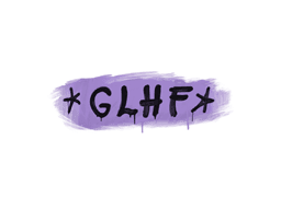Sealed Graffiti | GLHF (Violent Violet)