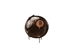 Sealed Graffiti | 8-Ball (Tiger Orange)