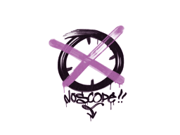 Sealed Graffiti | Noscope (Bazooka Pink)