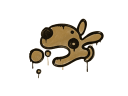 Sealed Graffiti | Popdog (Desert Amber)
