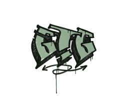 Sealed Graffiti | GTG (Cash Green)