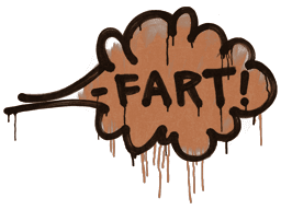 Sealed Graffiti | Fart (Tiger Orange)