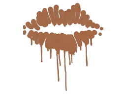 Sealed Graffiti | Kiss (Tiger Orange)