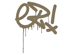 Sealed Graffiti | Little EZ (Dust Brown)
