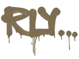 Sealed Graffiti | Rly (Dust Brown)
