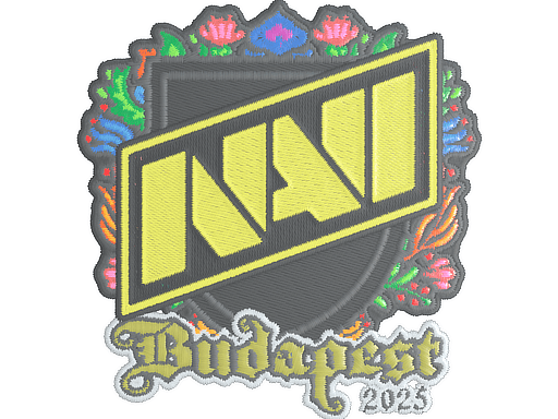 Sticker | Natus Vincere (Embroidered) | Budapest 2025