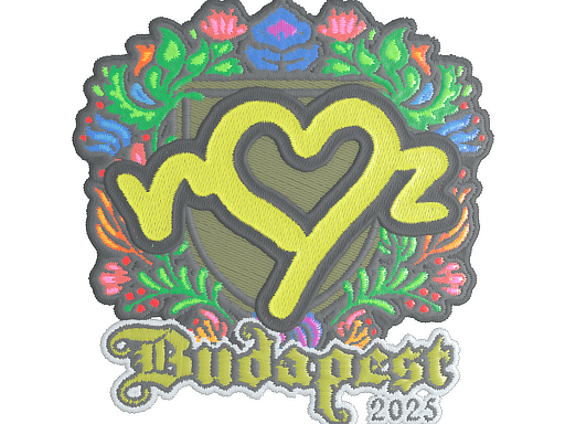 Sticker | ropz (Embroidered) | Budapest 2025