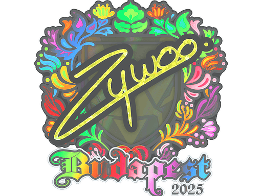 Sticker | ZywOo (Holo) | Budapest 2025
