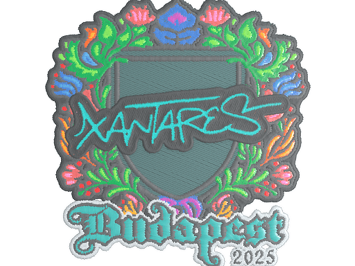 Sticker | XANTARES (Embroidered) | Budapest 2025