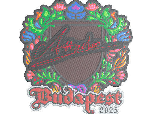 Sticker | Attacker (Embroidered) | Budapest 2025