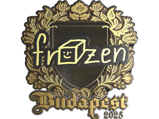 Sticker | frozen (Gold) | Budapest 2025