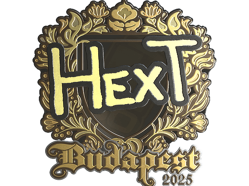 Sticker | HexT (Gold) | Budapest 2025