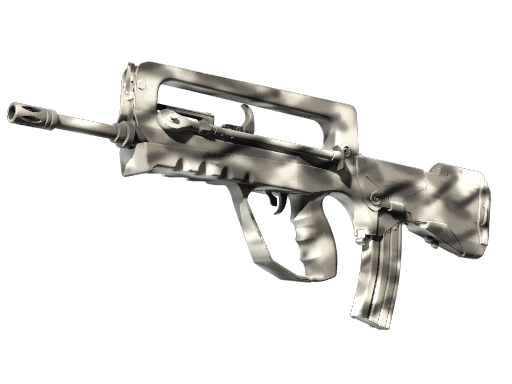 FAMAS | Contrast Spray (Battle-Scarred)