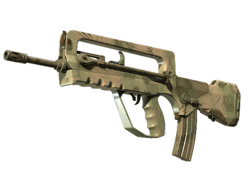 FAMAS | Palm (Battle-Scarred)
