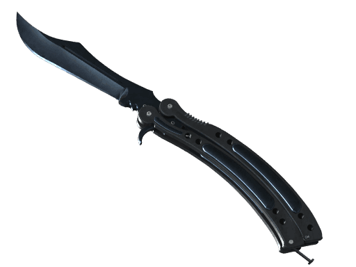 Butterfly Knife | Blue Steel