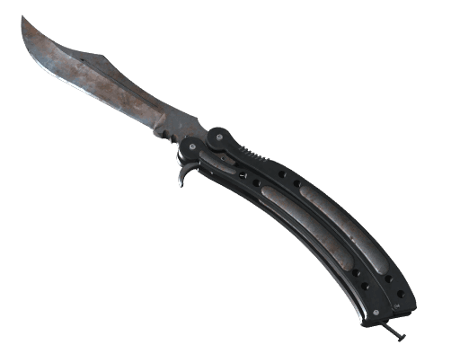 ★ Butterfly Knife | Rust Coat (Battle-Scarred)
