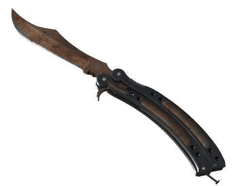 Butterfly Knife | Rust Coat
