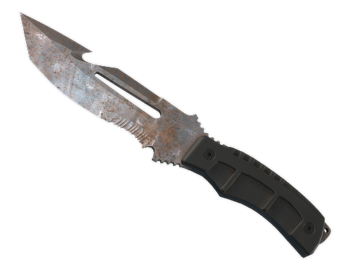 ★ Survival Knife | Rust Coat (Battle-Scarred)