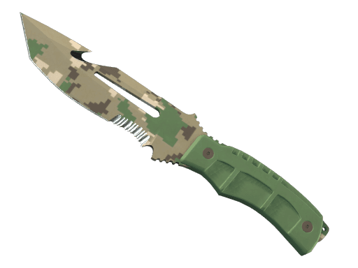 ★ StatTrak™ Survival Knife | Forest DDPAT (Battle-Scarred)
