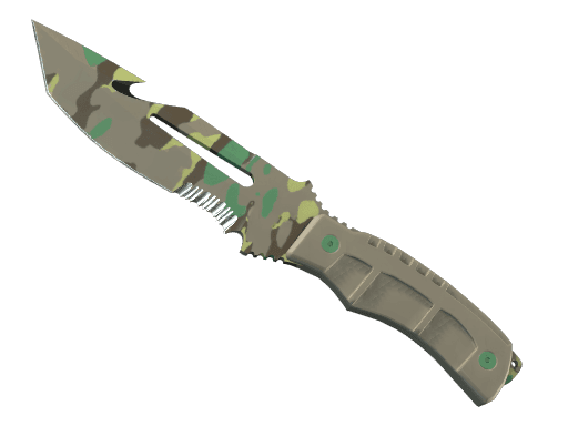 ★ StatTrak™ Survival Knife | Boreal Forest (Battle-Scarred)