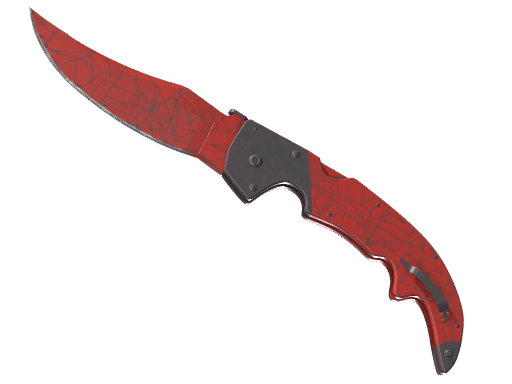 Falchion Knife | Crimson Web
