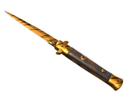 ★ StatTrak™ Stiletto Knife | Tiger Tooth (Factory New)