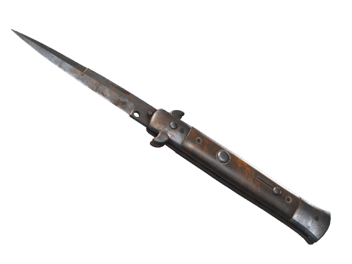★ Stiletto Knife | Rust Coat (Battle-Scarred)