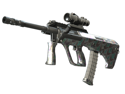 AUG | Midnight Lily (Battle-Scarred)