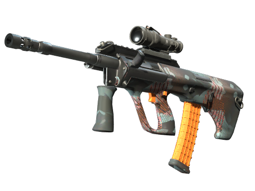 AUG | Amber Slipstream (Battle-Scarred)