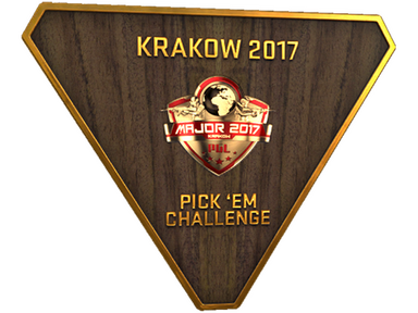 Bronze Krakow 2017 Pick'Em Trophy