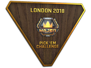 Bronze London 2018 Pick'Em Trophy