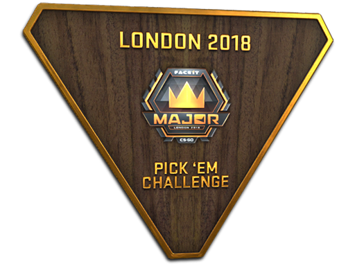 Bronze London 2018 Pick'Em Trophy