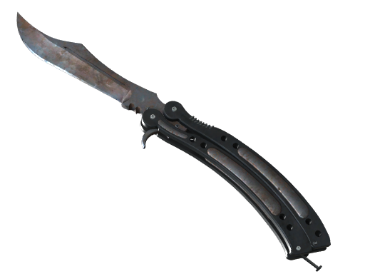 ★ Butterfly Knife | Rust Coat (Well-Worn)