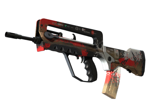 FAMAS | Roll Cage (Battle-Scarred)