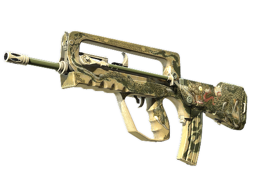FAMAS | Snake Song (Battle-Scarred)