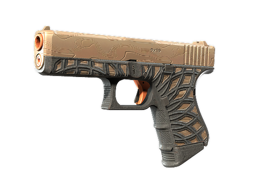 Glock-18 | Ifrit Lattice (Battle-Scarred)