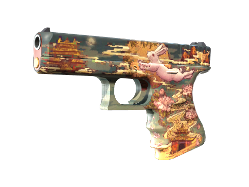 Glock-18 | Umbral Rabbit (Battle-Scarred)
