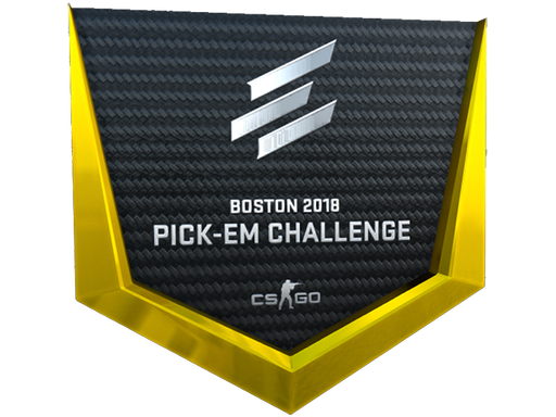 Gold Boston 2018 Pick'Em Trophy