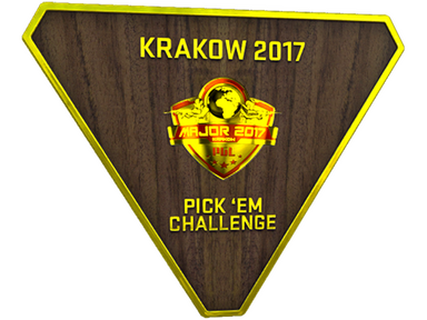 Gold Krakow 2017 Pick'Em Trophy