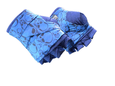 Hand Wraps | Cobalt Skulls