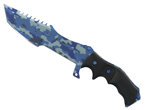 ★ Huntsman Knife | Bright Water (Battle-Scarred)