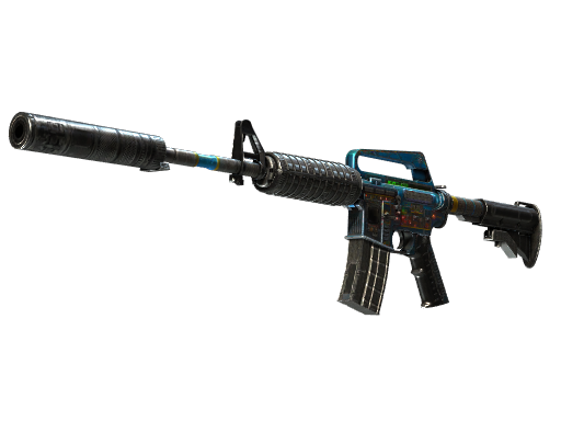 M4A1-S | Control Panel (Battle-Scarred)