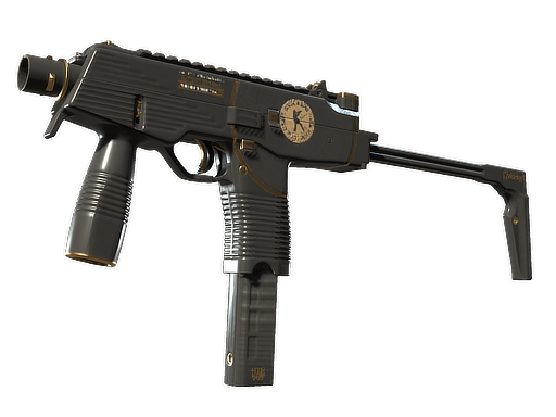 MP9 | Broken Record (Battle-Scarred)