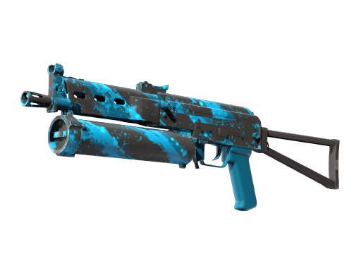PP-Bizon | Blue Streak (Battle-Scarred)
